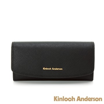 【金安德森】Dale 壓釦長夾-黑色