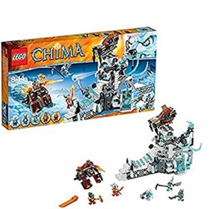 レゴ チーマ Lego Chima Sir Fangar's Ice Fortress - 70147 | LINE