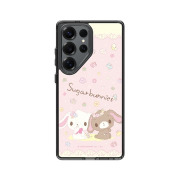Galaxy S25 Ultra Clear 酷墨灰 - 三麗鷗-蜜糖邦尼 Sugarbunnies - 花田嬉戲