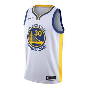 Nike Golden State Warriors Stephen Curry SW 'White Yellow Blue'