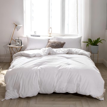 A-nice 雙宮繭長纖發熱桑蠶絲被 冬被胎 - 加大尺寸  240 x 210 cm  白色