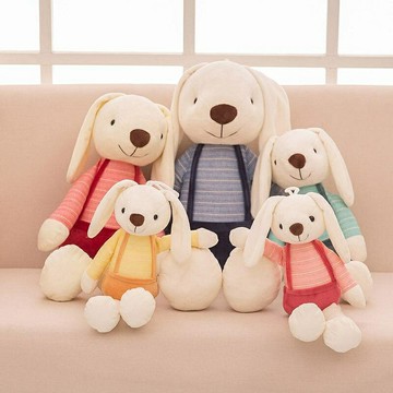 糖糖兔毛絨玩具可愛情侶兔子公仔玩偶布娃娃創意生日禮物 玩偶/生日/情人/聖誕禮物/毛絨娃娃/抱枕娃娃