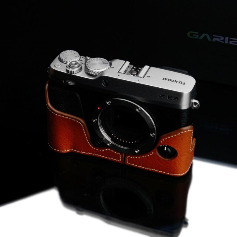 GARIZ FUJIFILM X-E3用 本革カメラケース XS-CHXE3CM キャメル | LINE