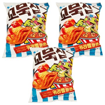 ORION 好麗友 烏龜脆片 焦糖爆米花口味  3個  72g