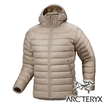 【Arc'teryx 始祖鳥】男Cerium羽絨連帽外套(鵝絨FP850)『盧恩褐』X007313 戶外 露營 登山 健行 休閒 時尚 保暖 羽絨外套 連帽外套