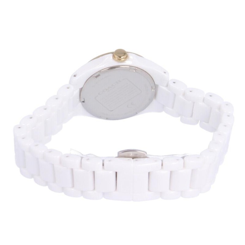 コーチ 腕時計 レディース アスター 28MM クォーツ ホワイト