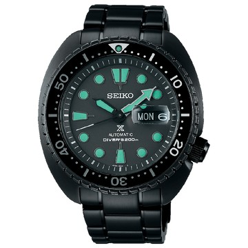 SEIKO 精工 Prospex 黑潮海龜機械潛水錶-45mm(4R36-06Z0SD/SRPK43K1)