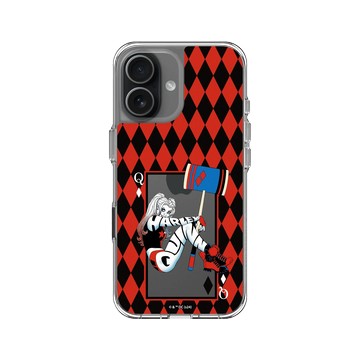 iPhone 17 Clear Case（相機按鈕） 透明 - Joker - 小丑女 - 棋盤風格