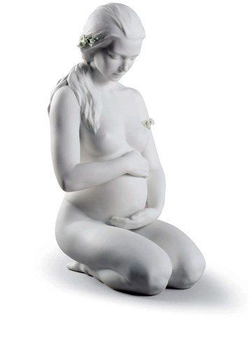 Lladró - A new life porcelain figurine - unisex - Porcelain - One Size - White