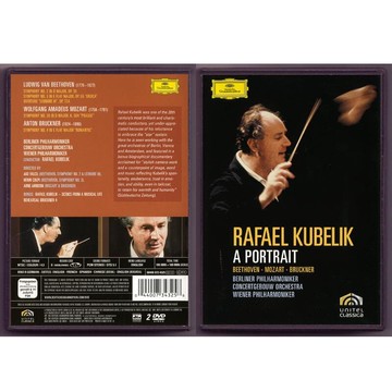 貝多芬 第2.3 莫扎特 第38 布魯克納 第4交響曲 庫貝利克 2dvd