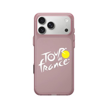 iPhone 17 Pro Max Clear (相機按鈕) 晶醺玫 - Le Tour de France - TDF Logo