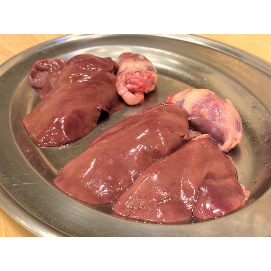 国産若鶏 肝(レバー) 1キロ 生フレッシュチルド　※ハツ心臓付き