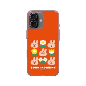 iPhone 17 Clear (相機按鈕) 晶醺玫 - Bunni Konbiny - 花現 MOGU