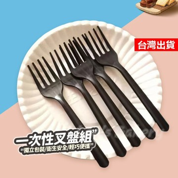【隔日到貨】一次性叉盤組 生日蛋糕盤 蛋糕紙盤 一次性餐盤叉組 生日叉盤組 免洗盤 蛋糕叉 紙盤