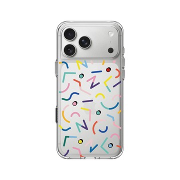 iPhone 17 Pro Max Clear Case（相機按鈕） 透明 - Curious 80’s  好奇八O - 一起慶祝吧！