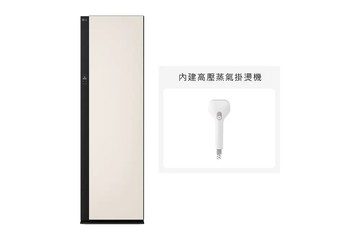 LG R723SB 蒸氣電子衣櫥 五件組 雪霧白 含基本安裝