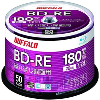 PREMIUM HIDISC BD-RE くり返し録画 2倍速 25GB 20Pスピンドルケース