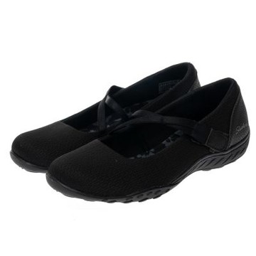 SKECHERS 女鞋 休閒系列 休閒鞋 瑪莉珍鞋 BREATHE EASY - 100771BBK