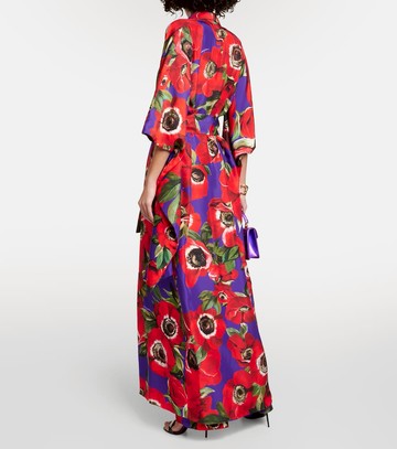 Dolce & Gabbana Floral silk robe