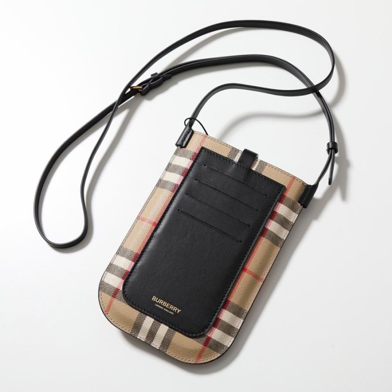 BURBERRY バーバリー フォンケース ANNE PHONE CB A アニー 8058007 レディース スマホバッグ ショルダーバッグ マイクロ バッグ チェック 鞄 A1189 | LINEショッピング