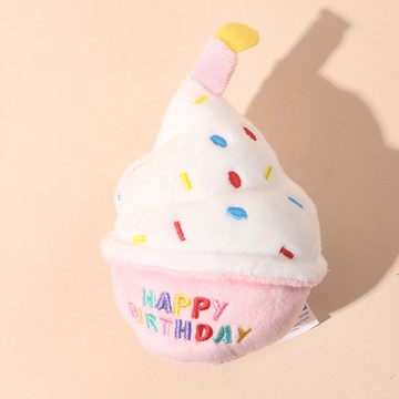 生日蛋糕發聲玩具  【小小毛孩】