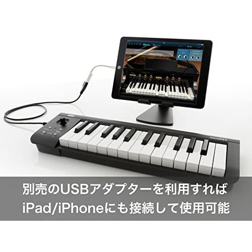 KORG （コルグ） MIDI キーボード コントローラー USB パスパワー DTM プラグイン付属 microKEY2 （マイクロキー） 37鍵