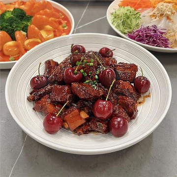 日式西餐沙拉意面餐盤菜盤家用高級感陶瓷商用白色酒店盤子深盤