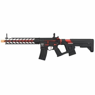 Lancer Tactical LT-33 エンフォーサー ナイトウイング スケルトン 電動ガン ブラック＆レッド