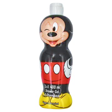 MICKEY MOUSE 米奇 2合1 沐浴洗髮精 萌Q收藏版 400ml  1瓶