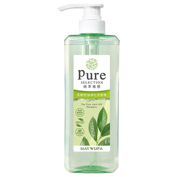 美吾髮 純萃植感 茶樹控油洗髮精  500ml  1瓶