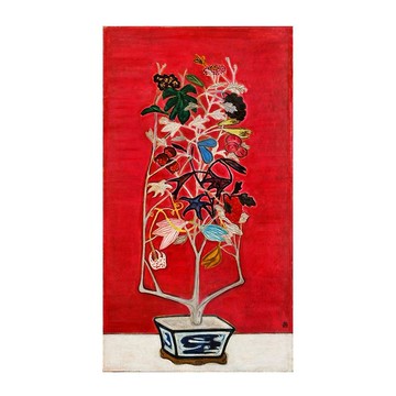 【藝術掛畫】 盆栽 / 常玉