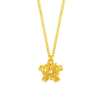 Just Gold 星芒閃爍 黃金項鍊 (網路限定)