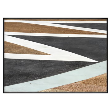 碰撞 Typography  黑色  30 x 40cm  碰撞 黑色