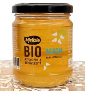 アカシアの有機ハチミツ ACACIA BIO 250g   蜂蜜 ハニー はちみつ オーガニック Mielizia(ミエリツィア) お買