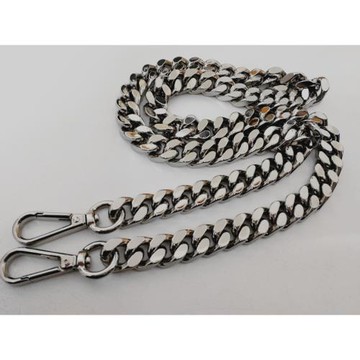 金屬鏈條配件包帶鏈條金屬鏈14.5MM寬銀色包包鏈子包帶寬肩帶斜挎