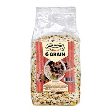 Mega Harvest 什錦穀片 Mega Harvest 6 Grain Muesli 1000g