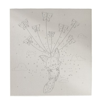 ARTLIFE 數字油畫DIY DA2891 20 x 20cm  祈願狐蝶  1個