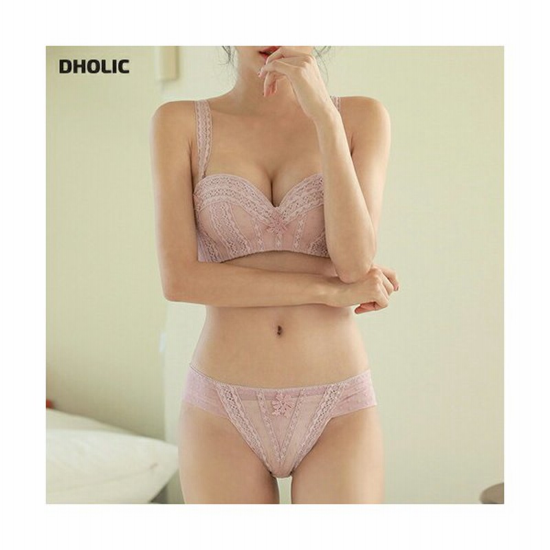 韓国 アンダーウェア ランジェリー 下着 セット ブラジャー ブラ ショーツ パンツ ハーフカップ Vライン パターンレース パッドー 大人 ノンワイヤー 秋 冬 通販 Lineポイント最大0 5 Get Lineショッピング