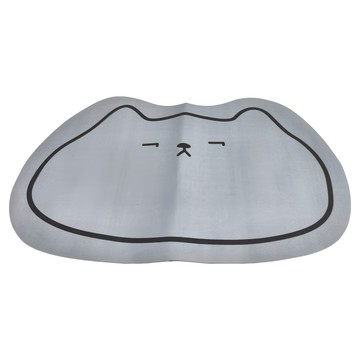 Margaery 軟式硅藻吸水地墊 浴室踏墊 /C4  40 x 60cm  淺藍喵 淺藍色