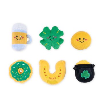 ZippyPaws 一定要儀式感吧-幸運草套餐(狗狗玩具 寵物玩具 有聲玩具 啾啾聲)