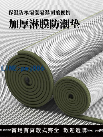 【便宜有好貨】防潮墊加厚戶外便攜野餐墊防水野餐家用帳篷雙單人宿舍睡墊地墊子