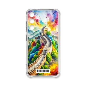 S24 系列殼 TRON 三星 S24 PLUS 建築水墨彩畫  載具 四角防摔殼 手機殼