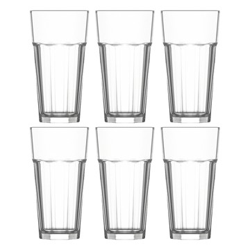 多用途酒杯 【土耳其LAV HORECA】阿姆斯特丹系列飲料杯/水杯473ml-6入組