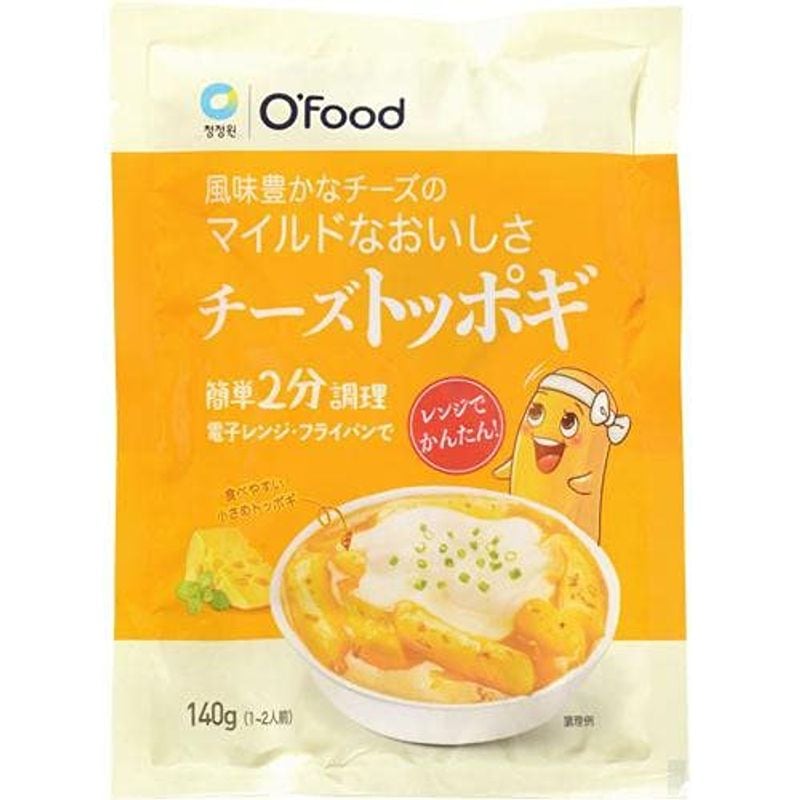 もちもち食感の餅チーズトッポギ140g