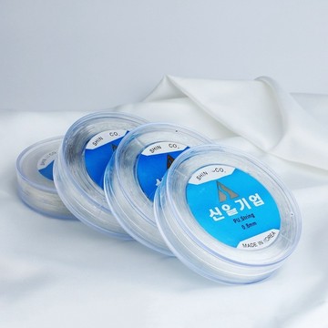 XS-diy飾品資料佛珠透明彈力線珍珠手鏈串珠拉不斷水晶文玩鬆緊魚線