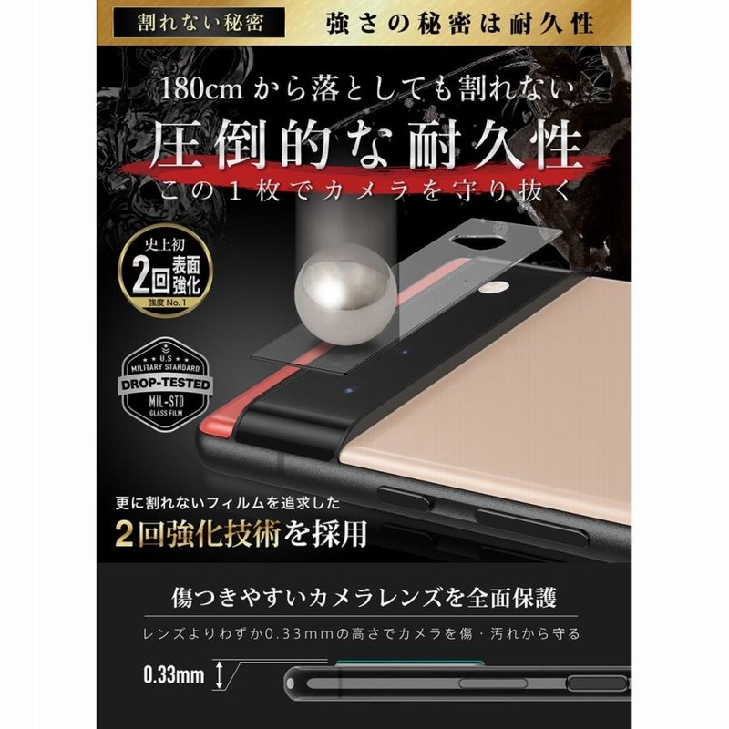 Google Pixel 強化ガラスフィルム1枚+ カメラフィルム2枚 直売卸売り