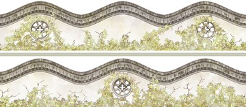 苔痕映壁 PET 紙膠帶 5米卷