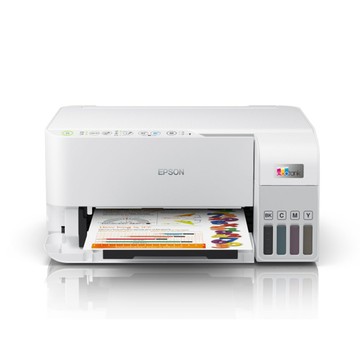 EPSON L3556 三合一Wi-Fi 智慧遙控連續供墨複合機+ T00V系列 原廠連供墨水瓶組(1黑3彩2組)