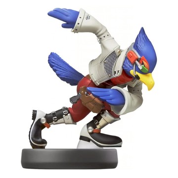 Nintendo 任天堂 amiibo 明星大亂鬥 法爾科公仔 經典角色重現  1個