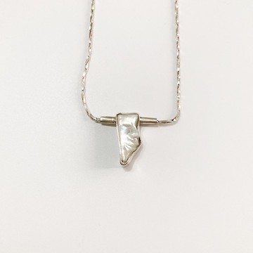 MEACHA - 手工人臉珍珠貝項鍊